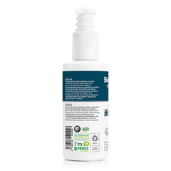 Vegan and dermatologist-tested certification icons on packaging