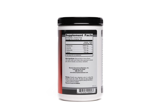 Label of Beverly International Glutamine Select