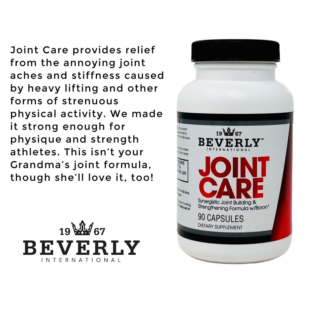 Beverly International Joint Care bottle on a white background