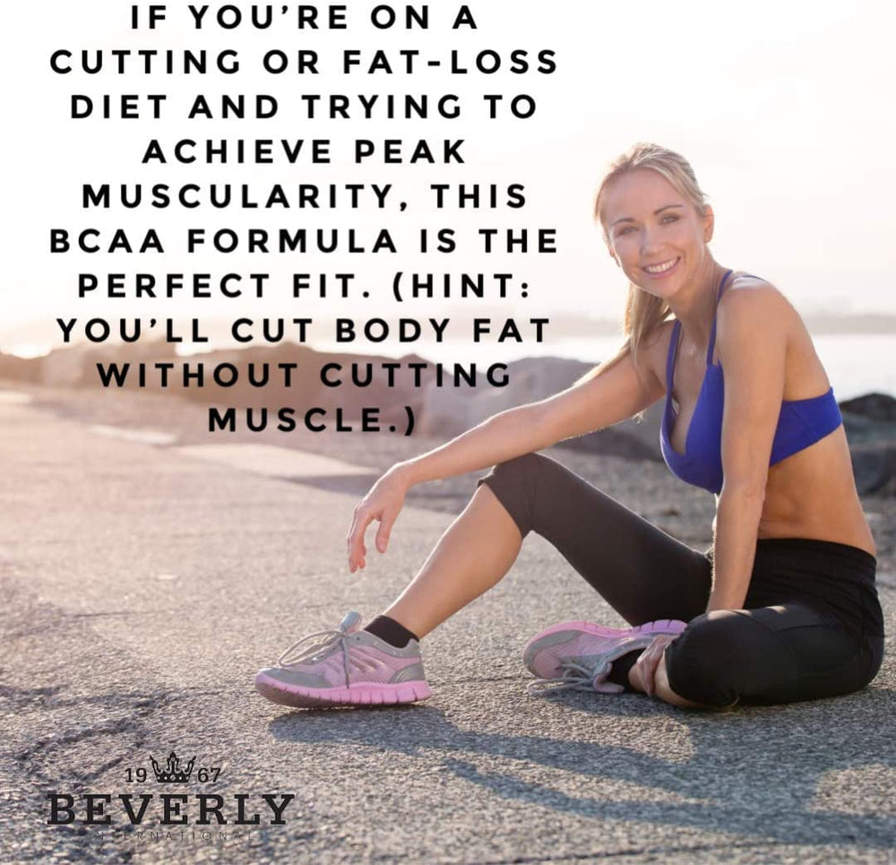 Beverly International Muscularity product packaging and branding