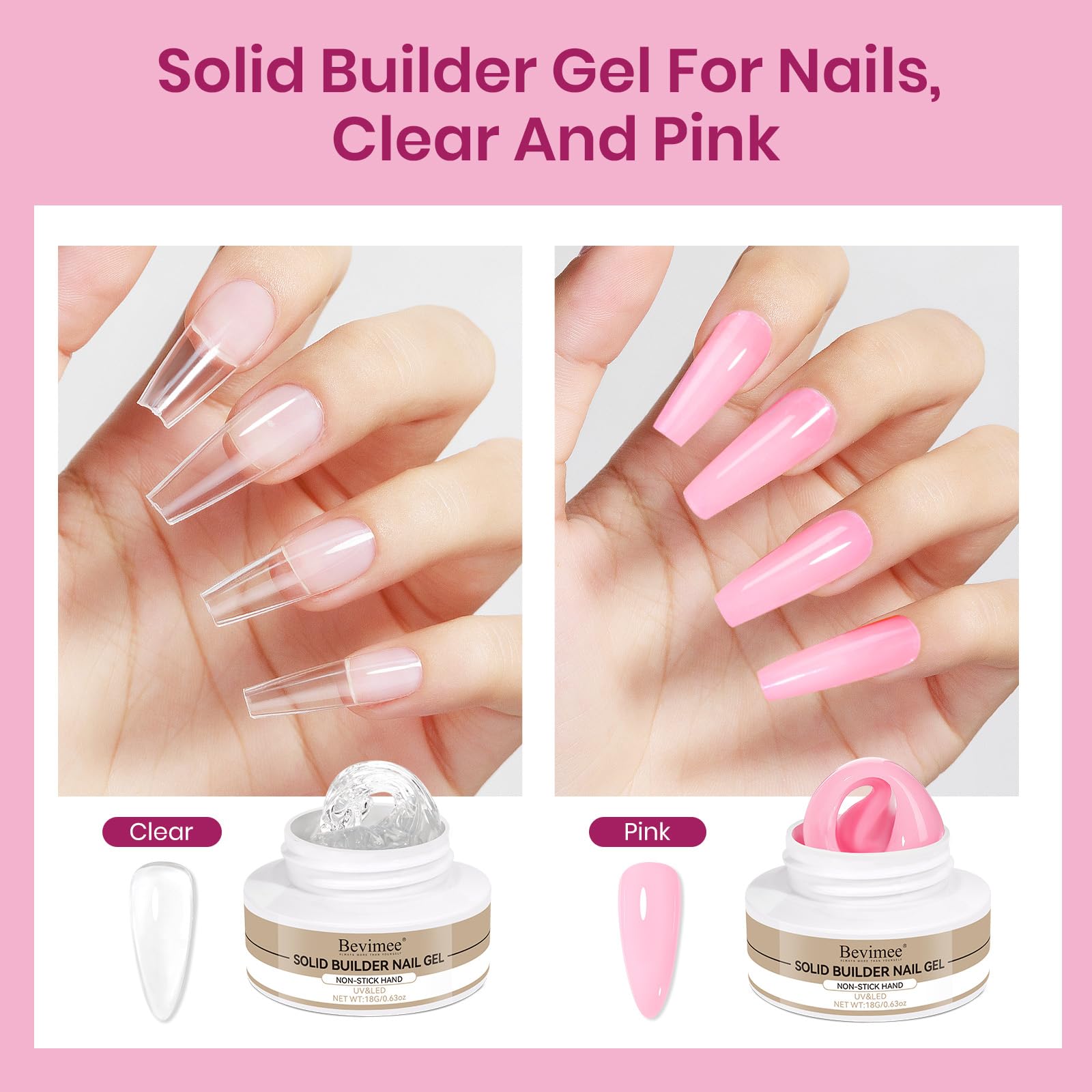 Bevimee dual-head nail art pen for detailed decoration