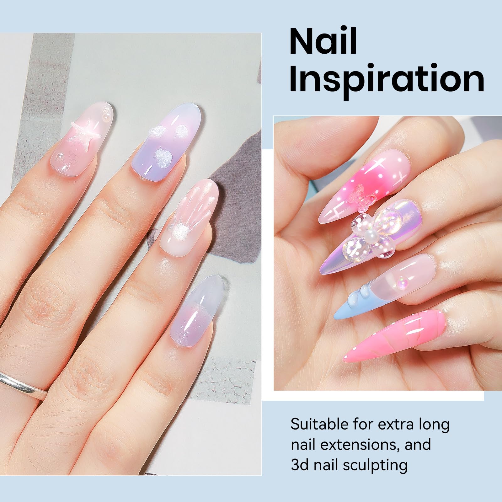 Bevimee dual-head nail art pen for decorating nails