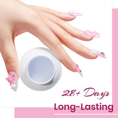 Bevimee kit layout closeup showing the manicure setup