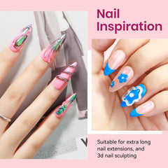 Bevimee long-lasting sculpted nails can stay neat for 28+ days with proper care