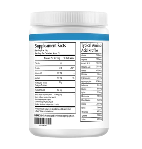 BEVIX Collagen Peptides Powder Advanced promoting hair and nail health