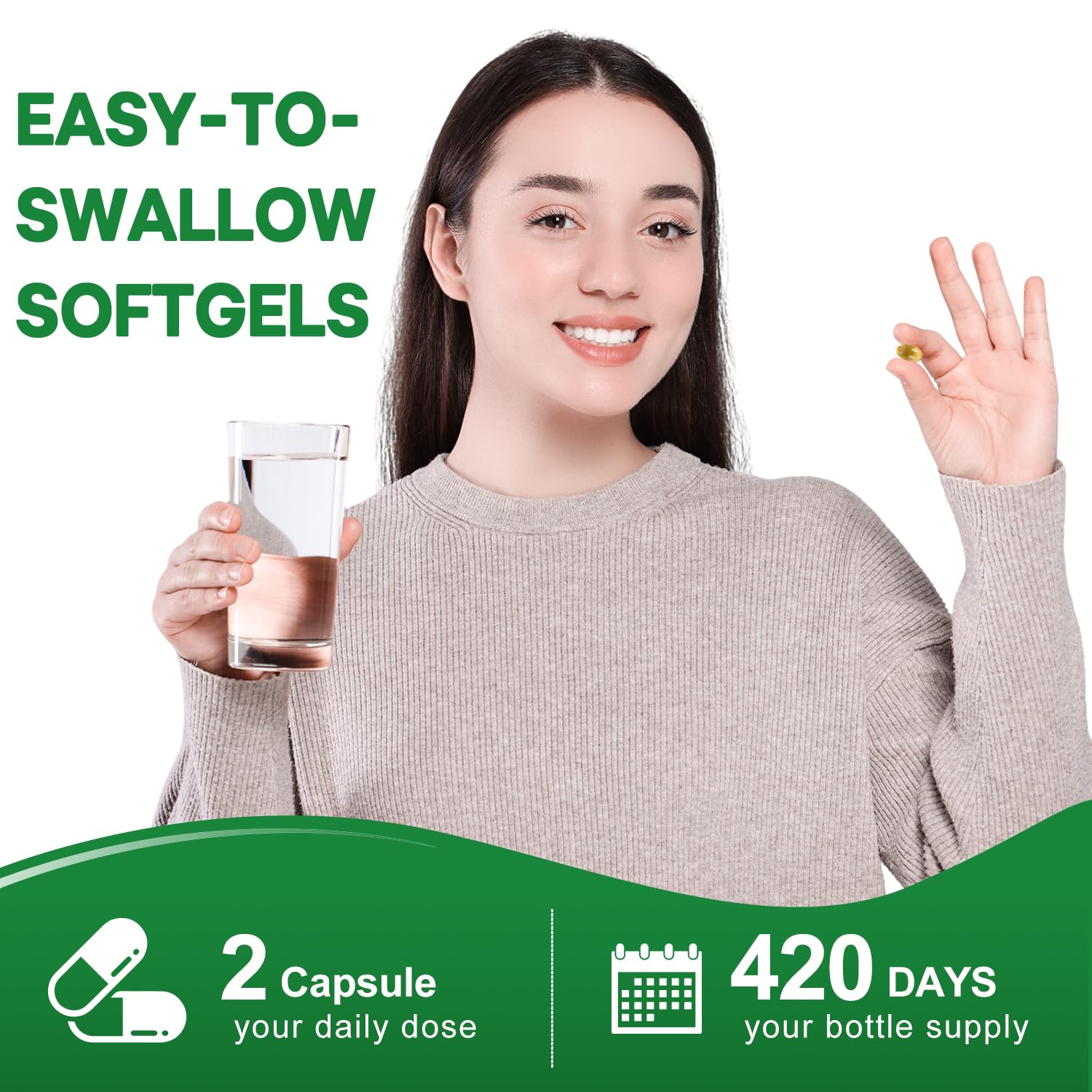 BEWORD 840-capsule package signals long-lasting daily support