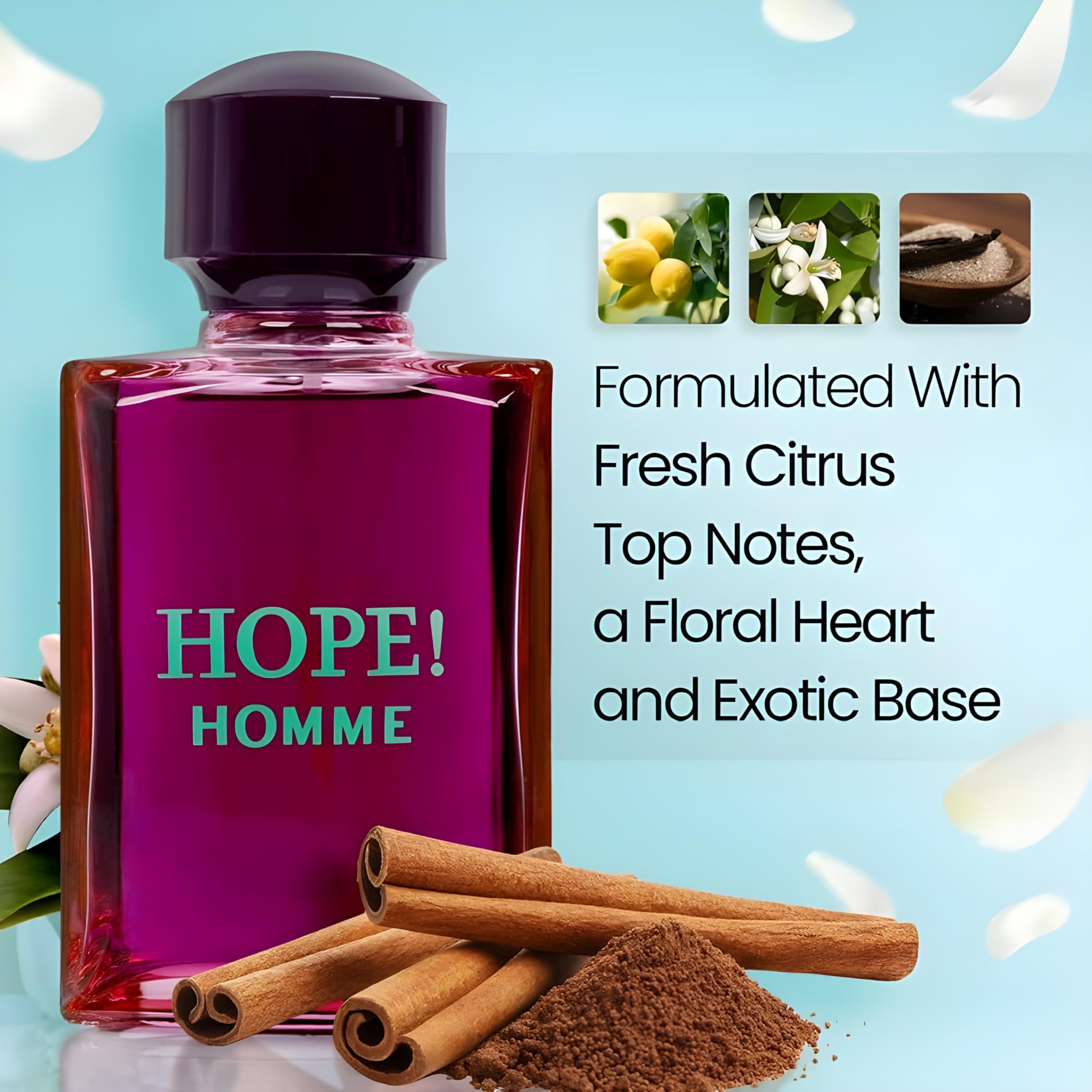 Bexter Hope Homme packaging box ready for gifting