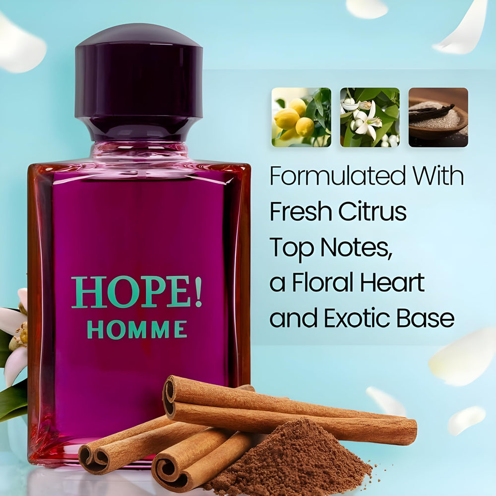 Bexter Hope Homme packaging box ready for gifting