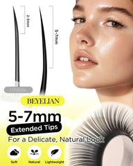 BEYELIAN soft, lightweight volume lashes deliver fluffy comfort.