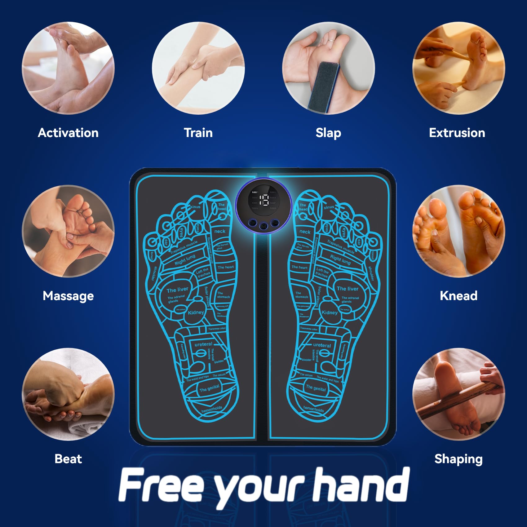 Beyn Health Expert close-up of soft massage pads