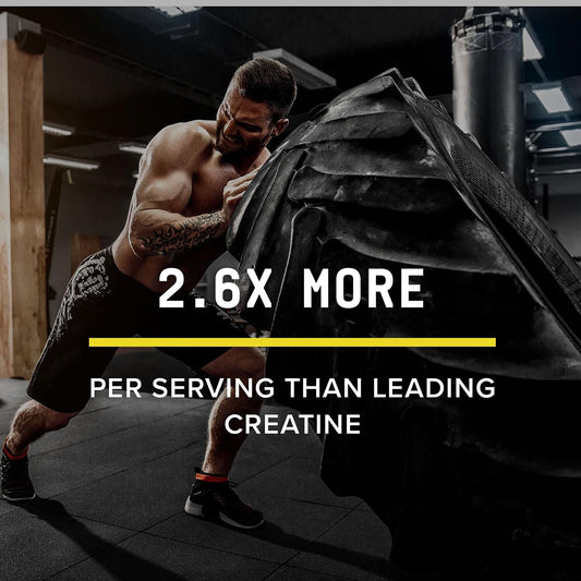 Lab-grade Creatine HCl ingredients close-up
