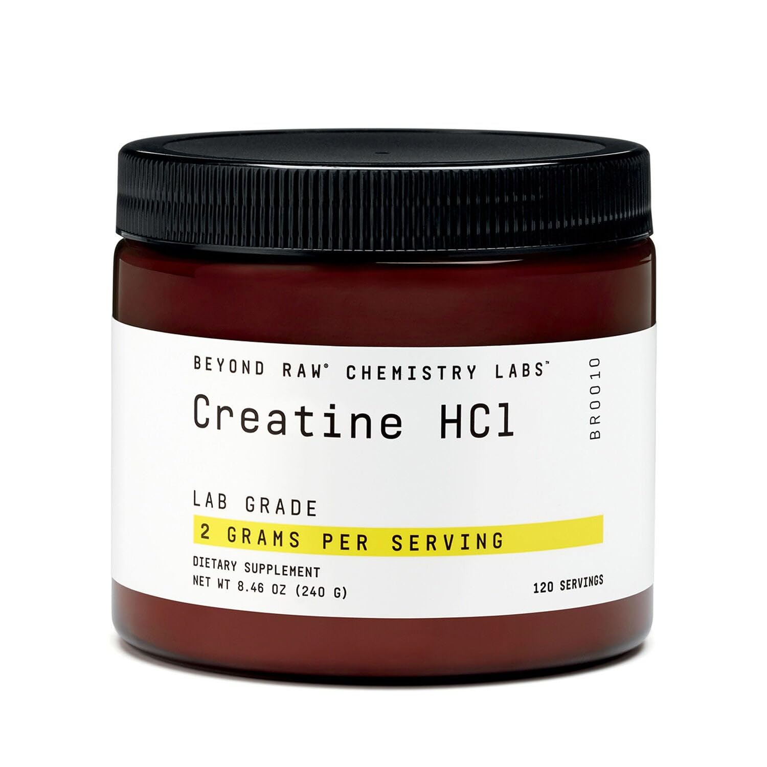 BEYOND RAW Creatine HCl powder packaging front