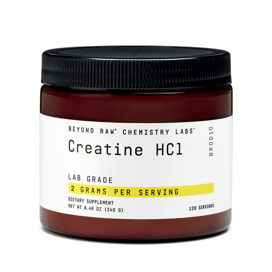 BEYOND RAW Creatine HCl powder packaging front