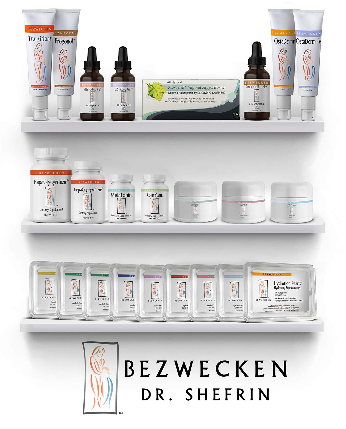 Bezwecken Hydration Ovals 2X Plus DHEA freezer-storage demonstrating storage versatility
