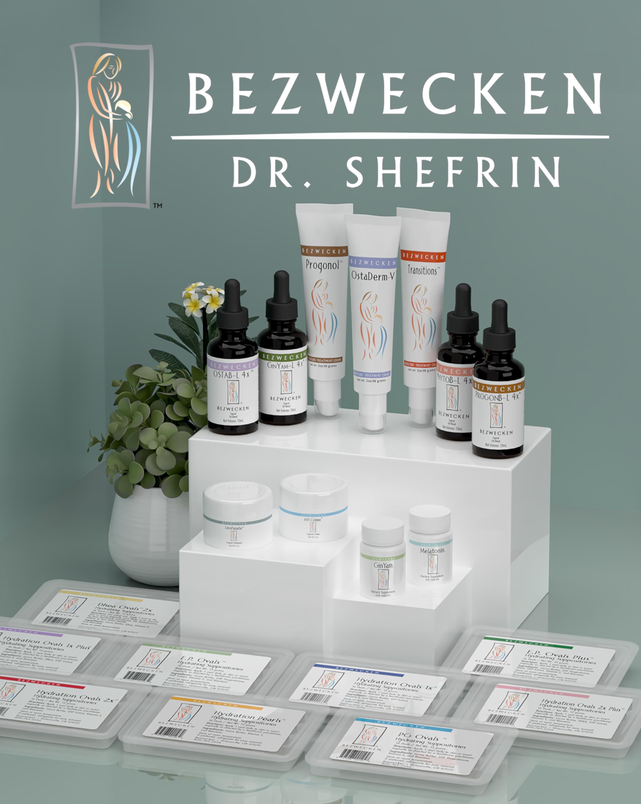 Bezwecken OstaDerm-V packaging close-up signaling a 30-day supply