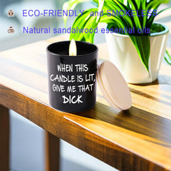 Gift-ready BFJLIFE candle with minimalist design