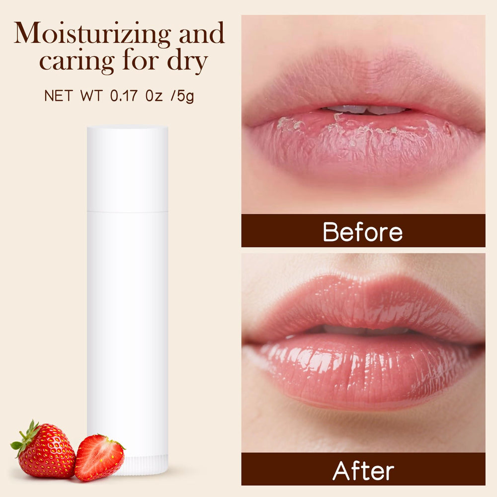 BFZMSLY vitamin E enriched lip balm for smooth, moisturized lips.