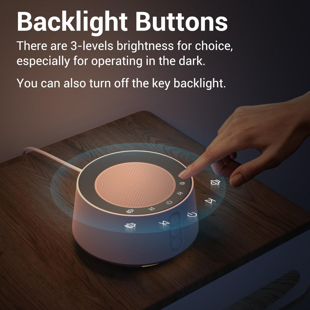 BGOVERSS nursery baby sleep support with soothing sounds and gentle night light