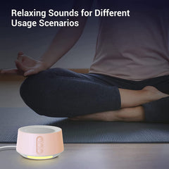 BGOVERSS travel-friendly device fits bags and provides on-demand noise