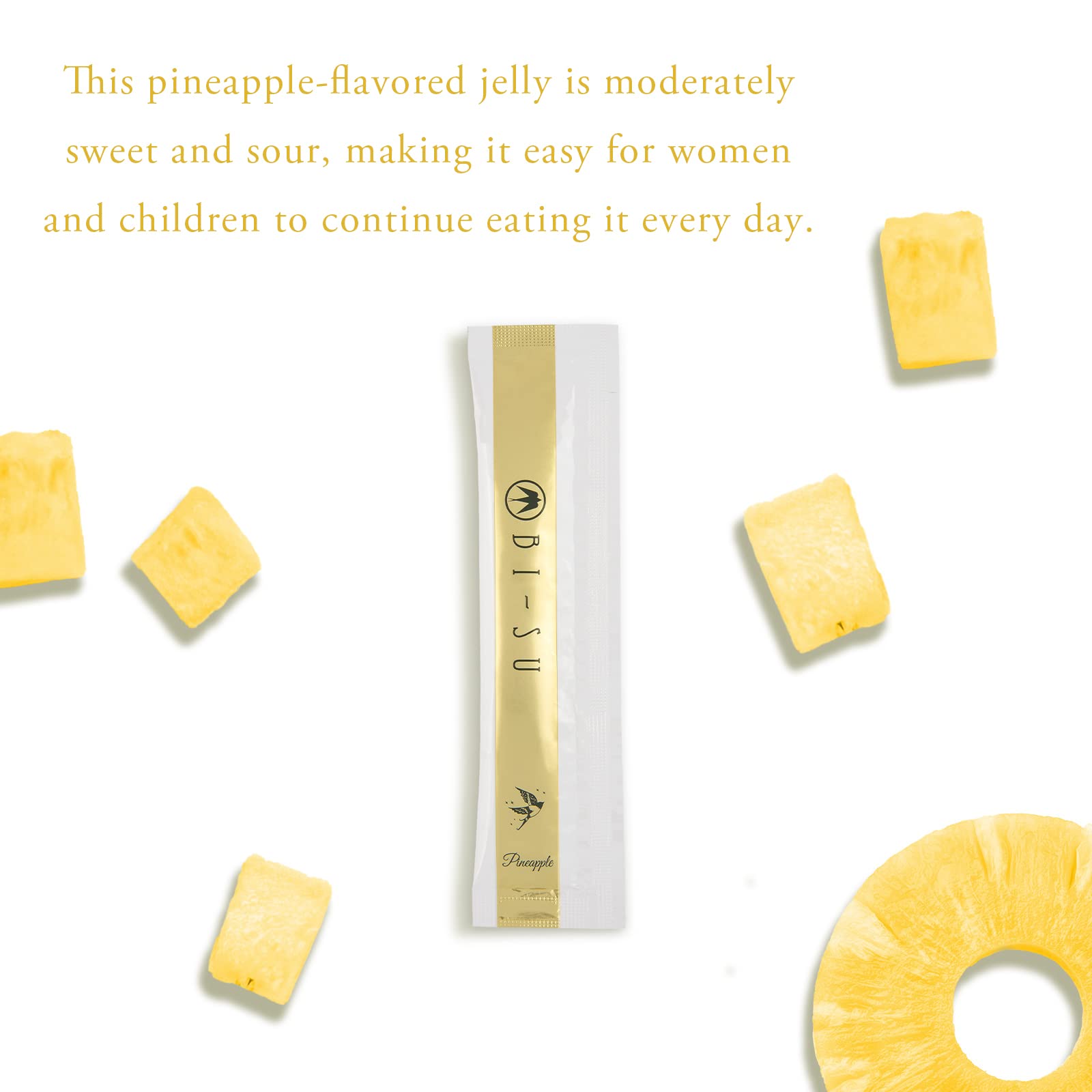 Single serving jelly stick sachet