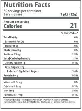 Serving suggestion: BI-SU Jelly Stick with beverage
