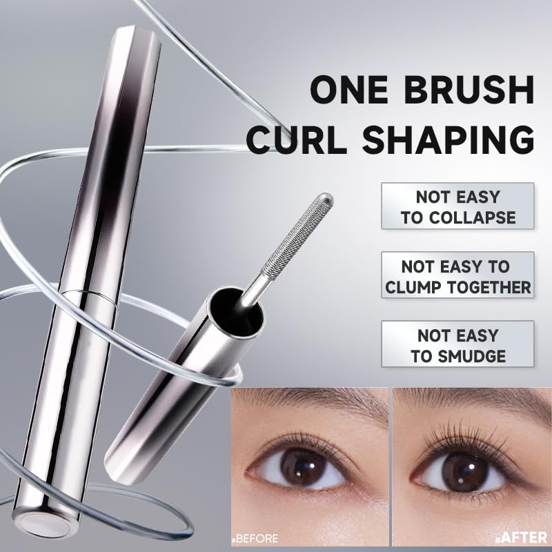 Biewals Iron Wand Mascara long-lasting formula prevents smudges