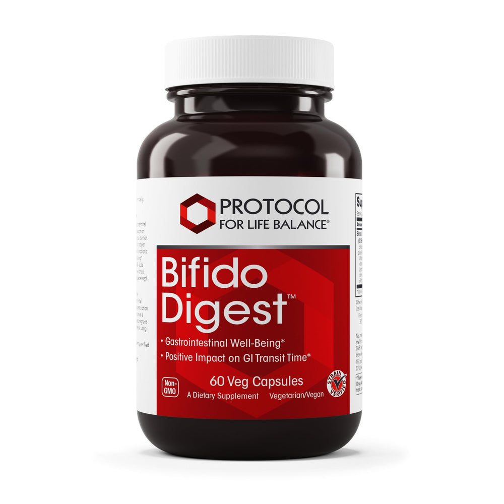 Front packaging of Bifido Digest 60 Veg Caps