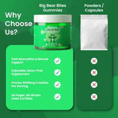 Open resealable bag of Big Bear Bites keeping gummies fresh and accessible