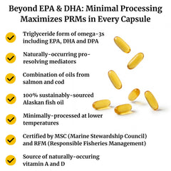 Big Bold Health omega-3 blend from wild Alaskan salmon and cod oil for healthy fats.