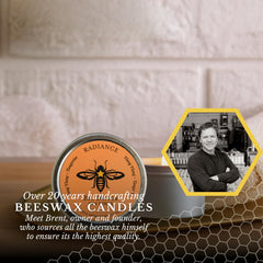 Big Dipper Wax Works Tangerine Ylang Ylang oils scent creates mood-boosting atmosphere
