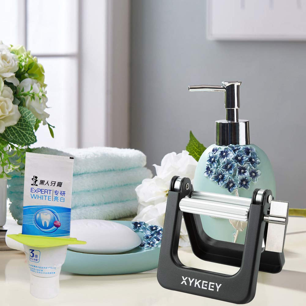 Compatible with plastic and metal tubes (hair color, ointments, etc.)