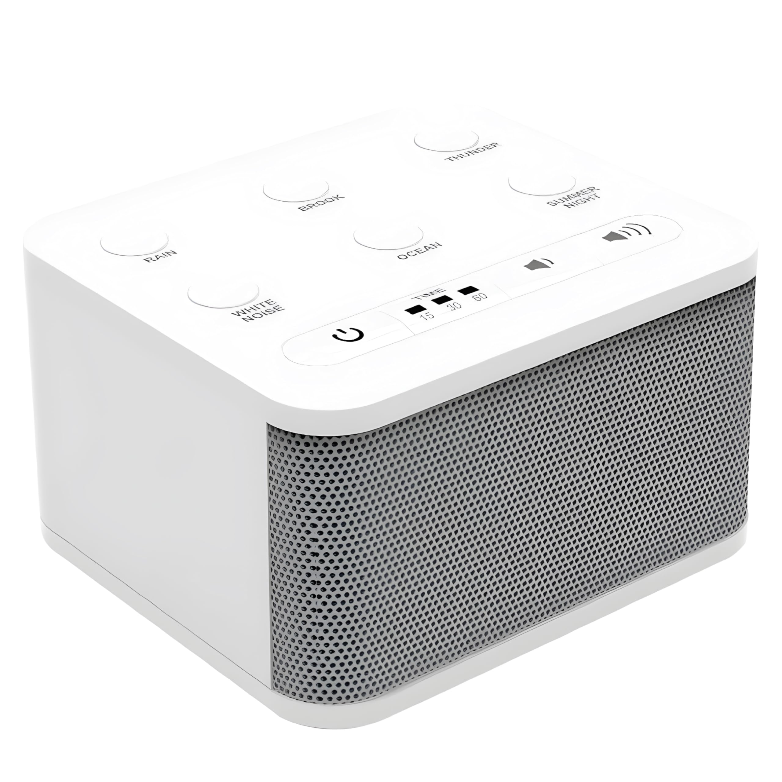 Big Red Rooster Sleep Sound Machine front view with six sleep sounds for nap time