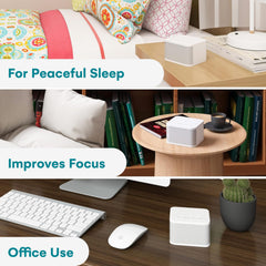 Big Red Rooster Sleep Sound Machine timer settings demonstrating auto-off options