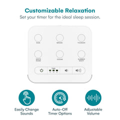 Big Red Rooster Sleep Sound Machine shown in a compact travel bag for trips