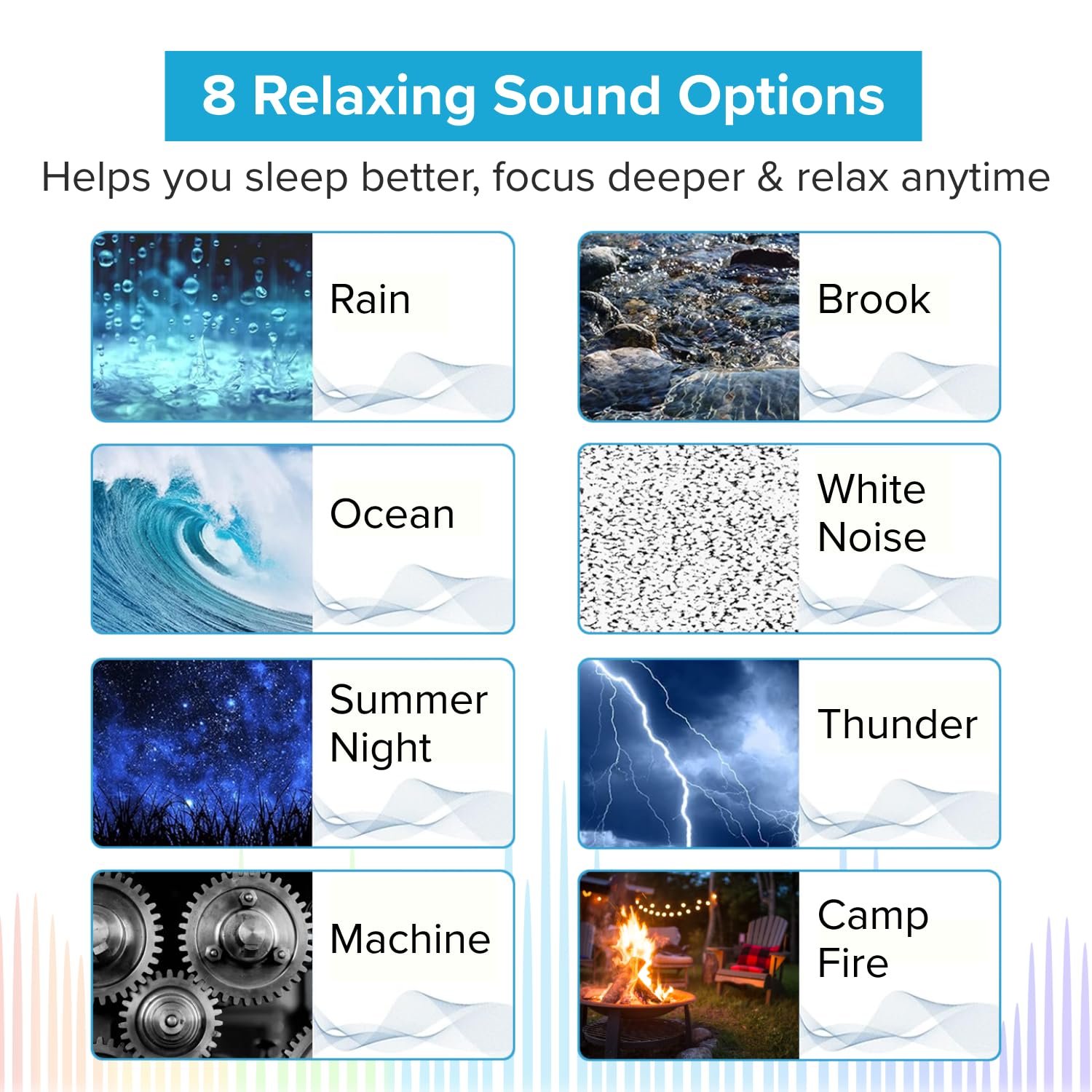 Big Red Rooster nursery setup with soft thunder sound for calm moments.