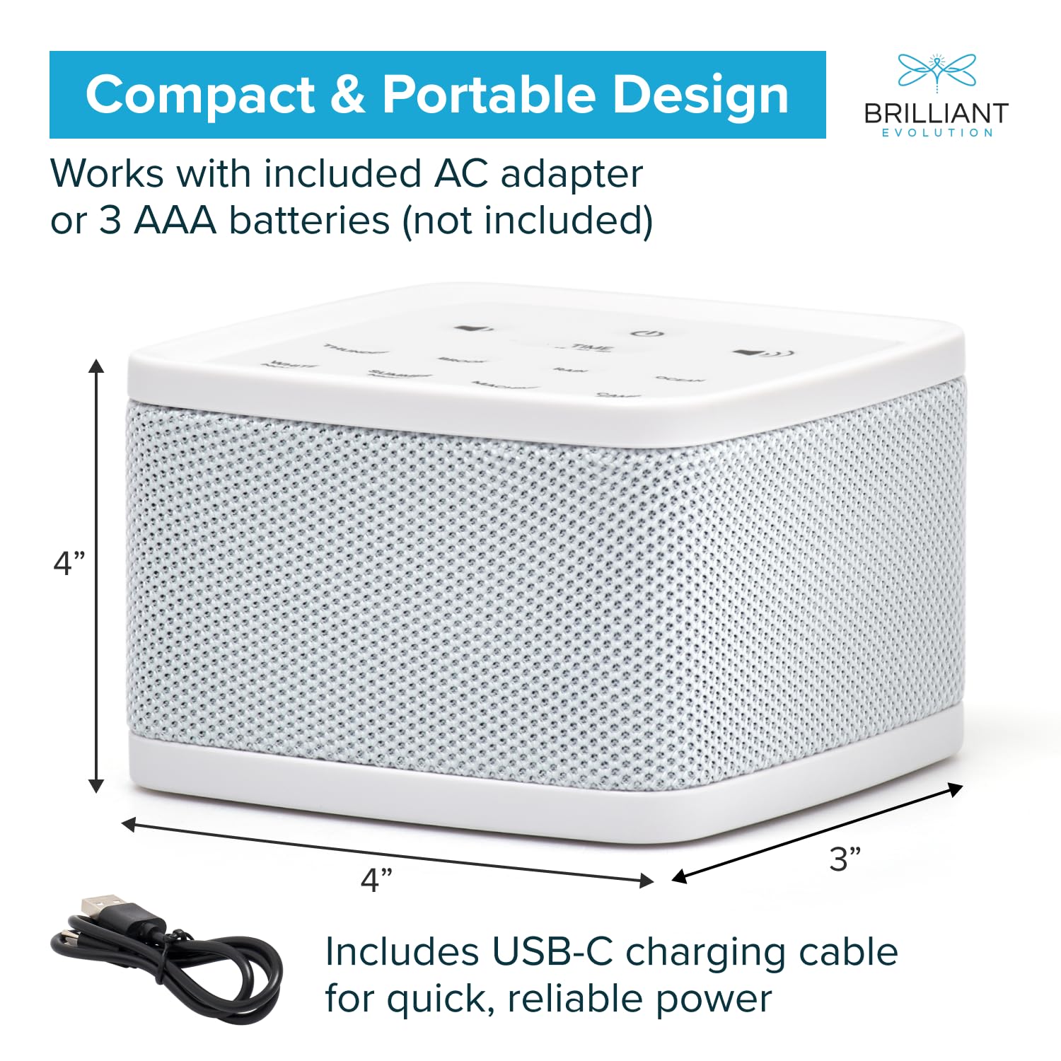 Big Red Rooster white noise machine featuring ocean sound for bedtime routines.
