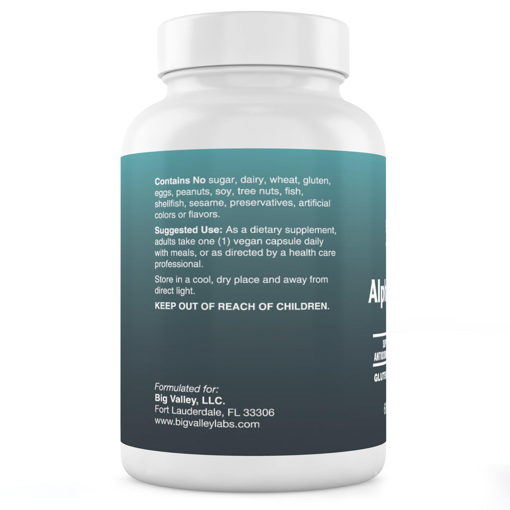 Concept image of energy metabolism and Alpha-Lipoic Acid