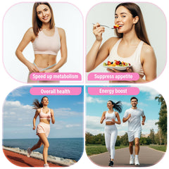 Concept image of metabolism and gut health benefits