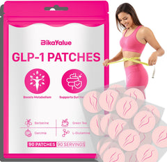 BIKAYALUE GLP-1 Patches 90-count bottle front view