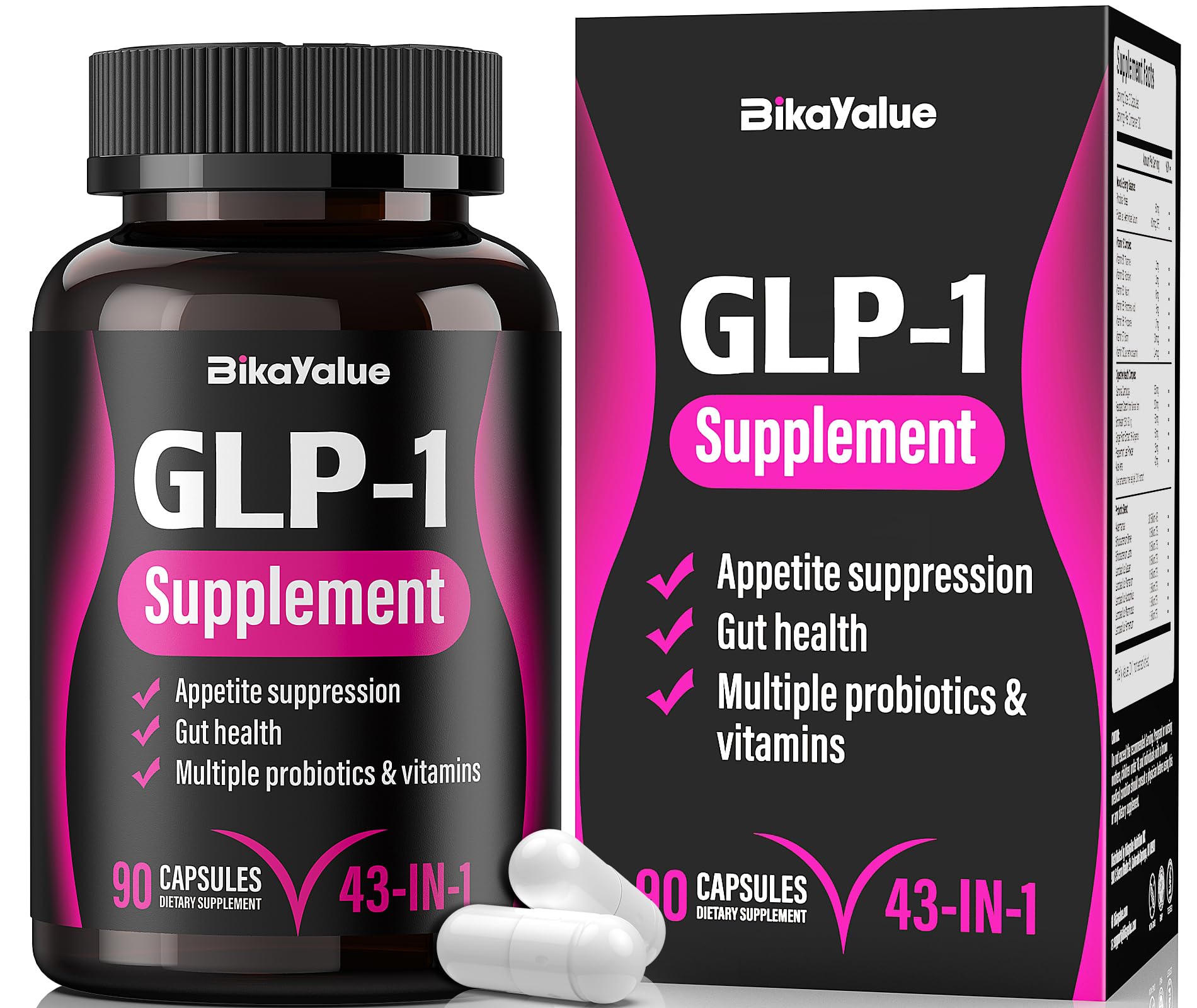 BIKAYALUE GLP-1 bottle front view