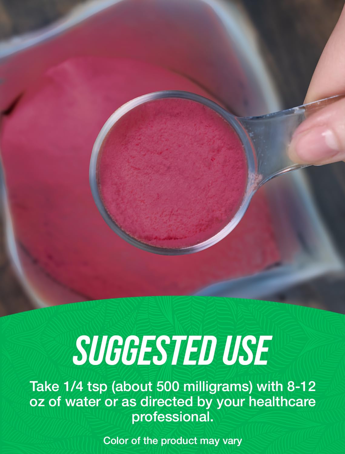 Third-party lab testing and cGMP compliant bilberry supplement