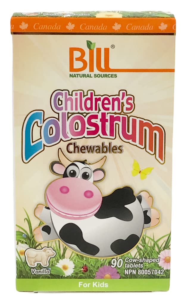 Ingredients: bovine colostrum and whey protein concentrate