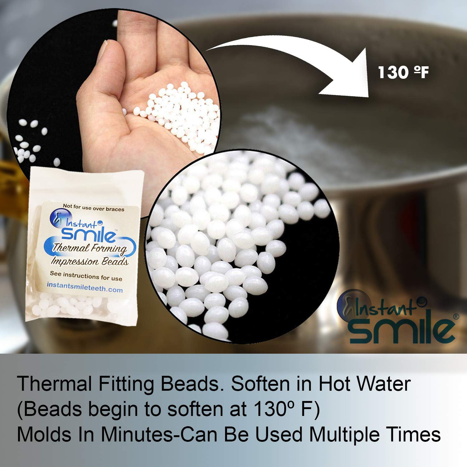 Adhesive beads included in Billy Bob replacement pack