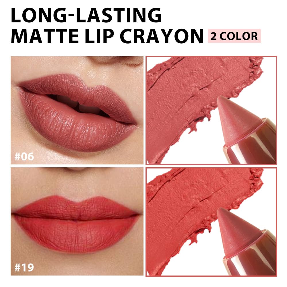 Close-up of built-in sharpener on BINGBRUSH lip crayon.