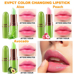 BINGBRUSH Peach color-changing lipstick tube highlights warm, sheer hues.
