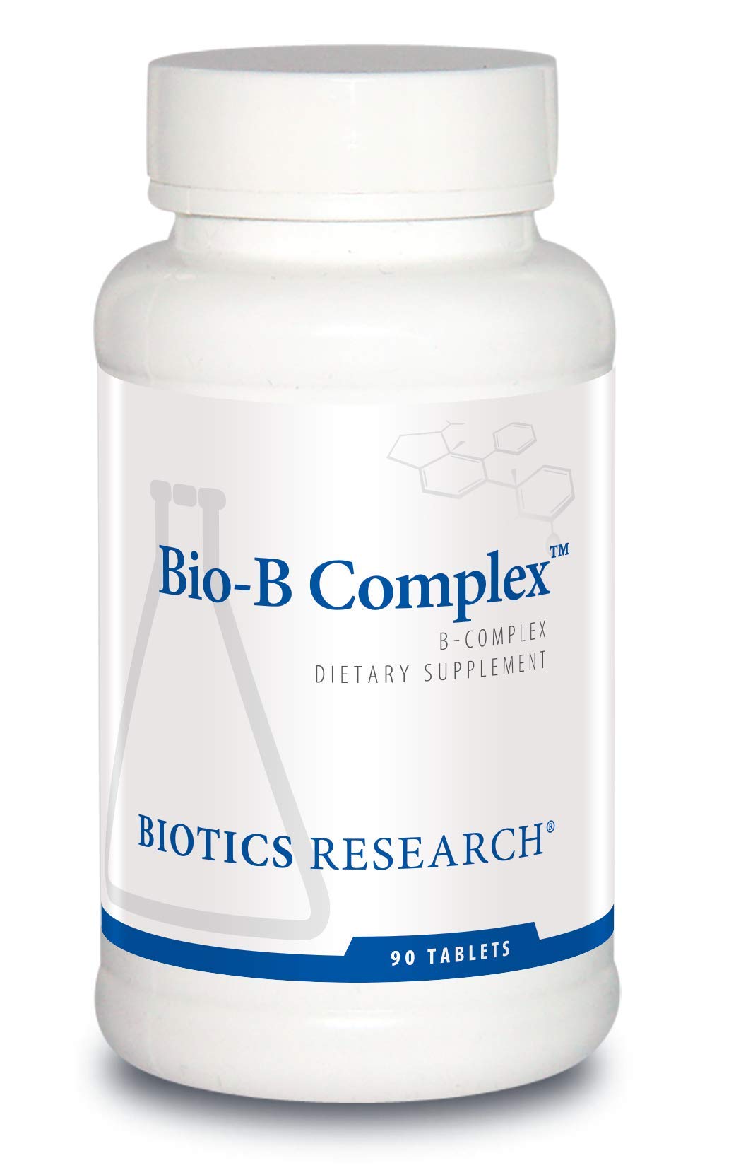 Label for Biotics Bio B Complex 90 Tabs