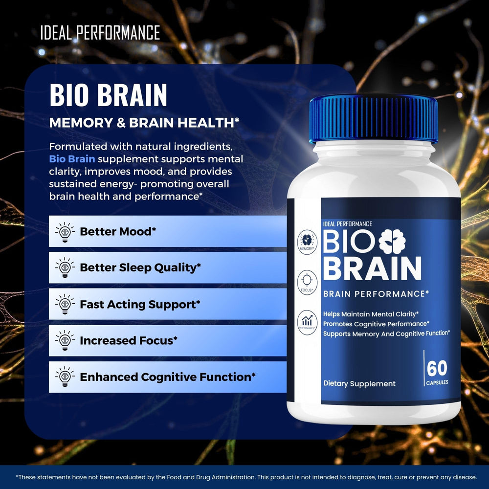 Close-up of Bio Brain Capsules pills