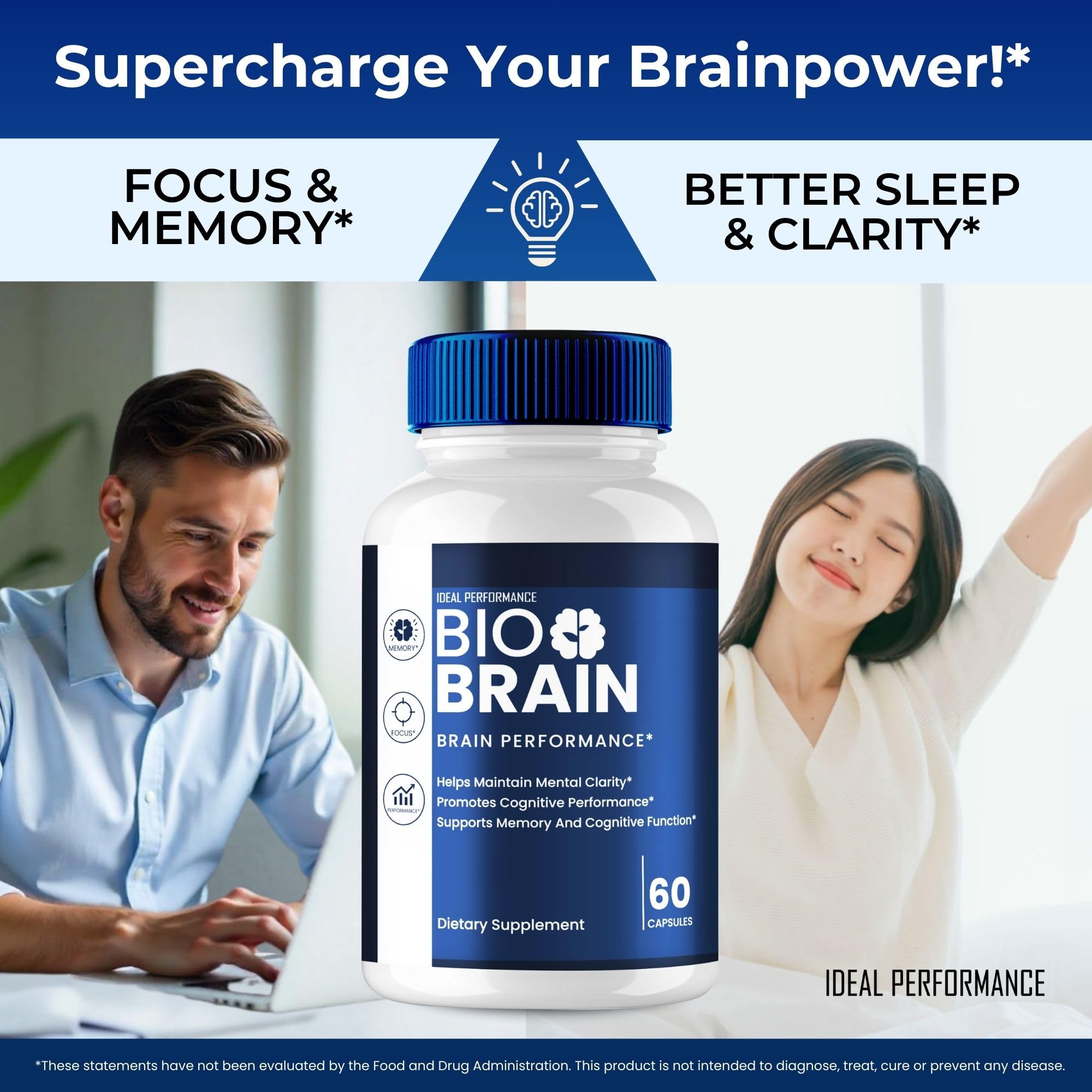 All natural BioBrain ingredients illustration