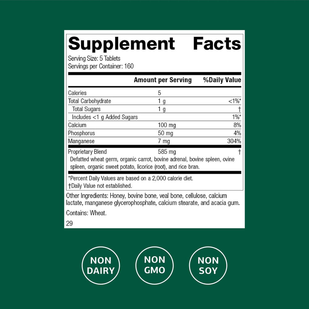 Close-up of Bio-Dent Skeletal Health tablets
