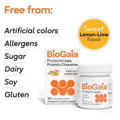 Package of BioGaia Protectis 30 chewable tablets in a 2-pack